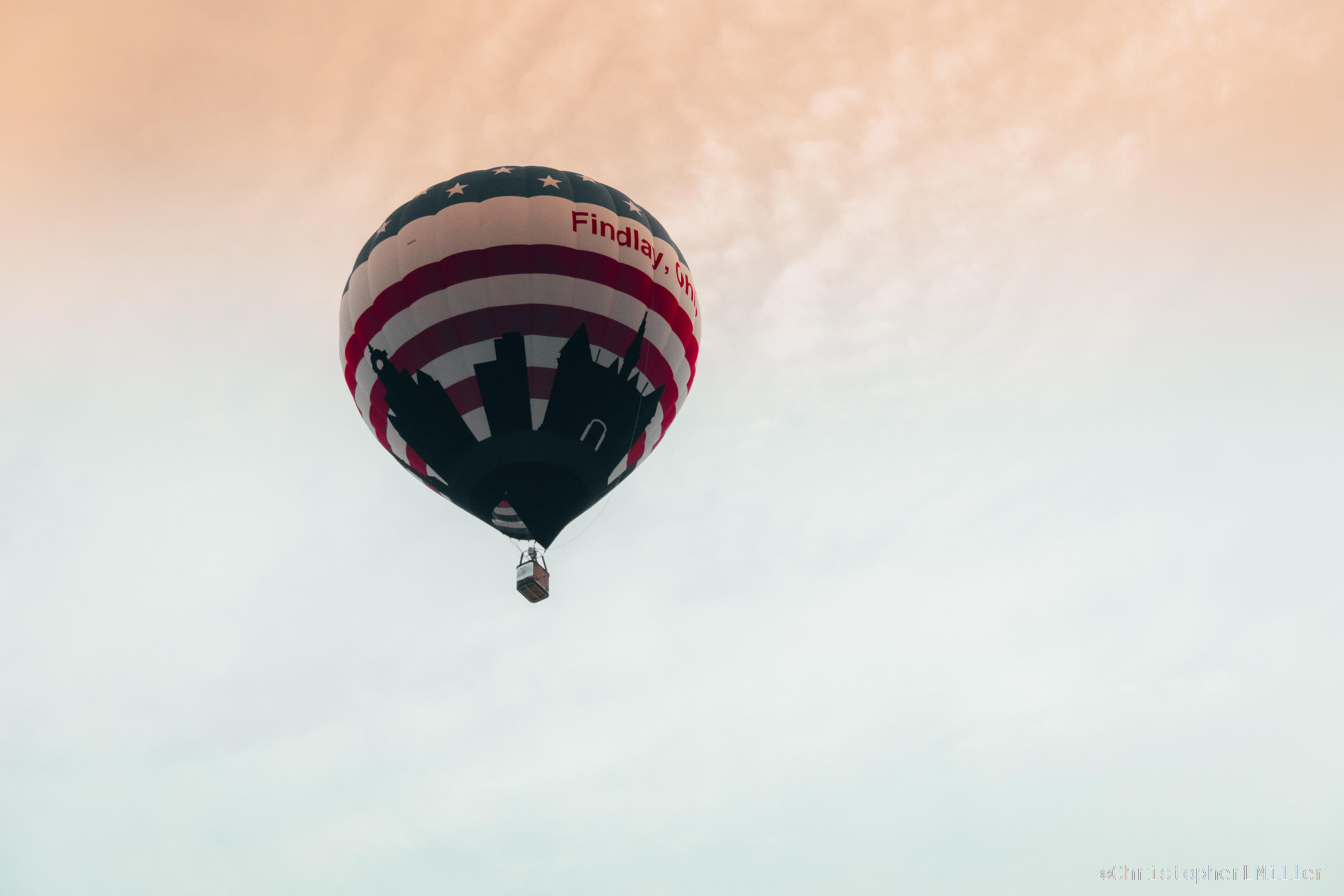Hot Air Balloon Flying